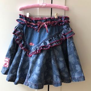 🎉HP🎉 OILILY girls’ jean skirt